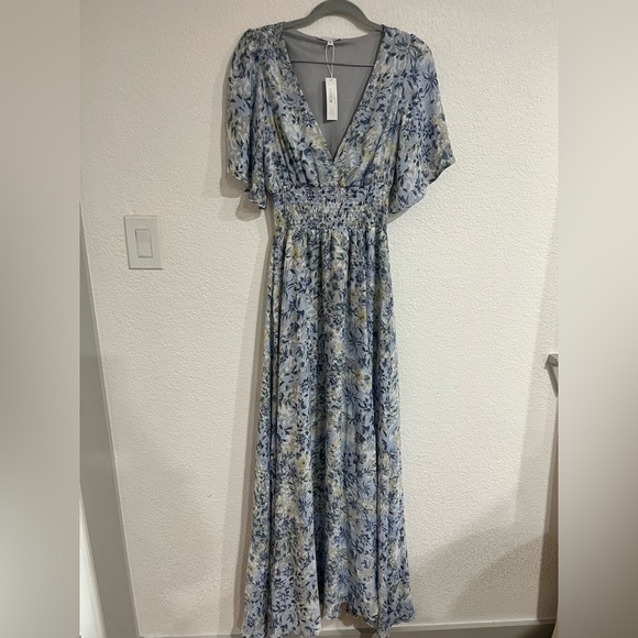 NWT Baltic Born Verona Smocked Maxi Dress- Size Small - Picture 2 of 5